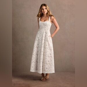 Azazie Atelier Charlotte White Maxi Dress